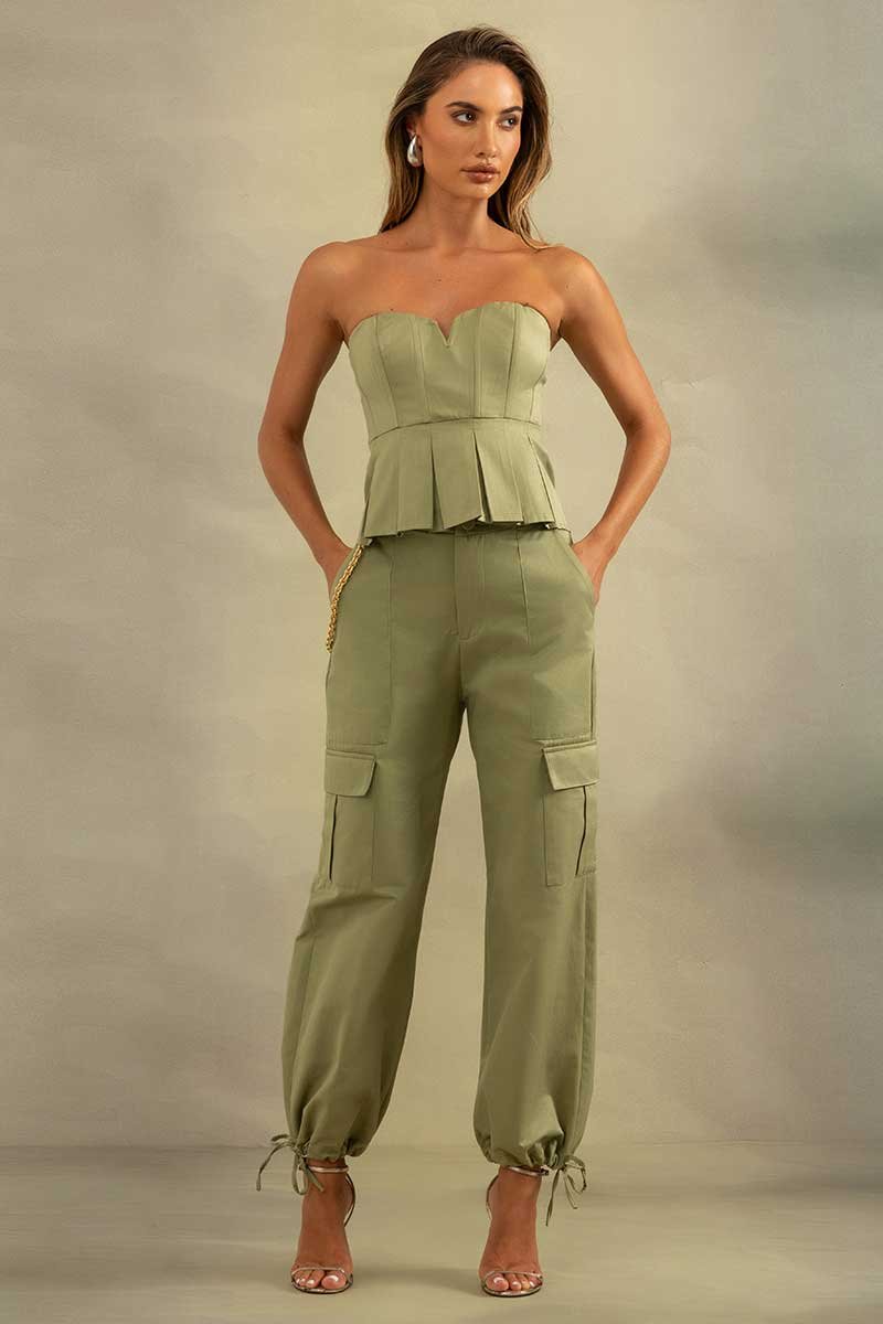 Calça Sarja Joyce Verde