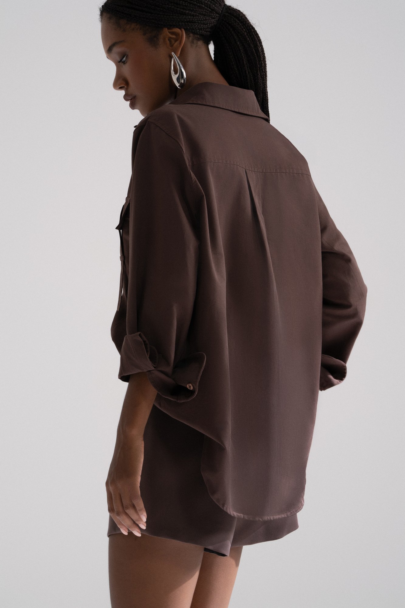 Camisa Manga Longa Oversized Jolene