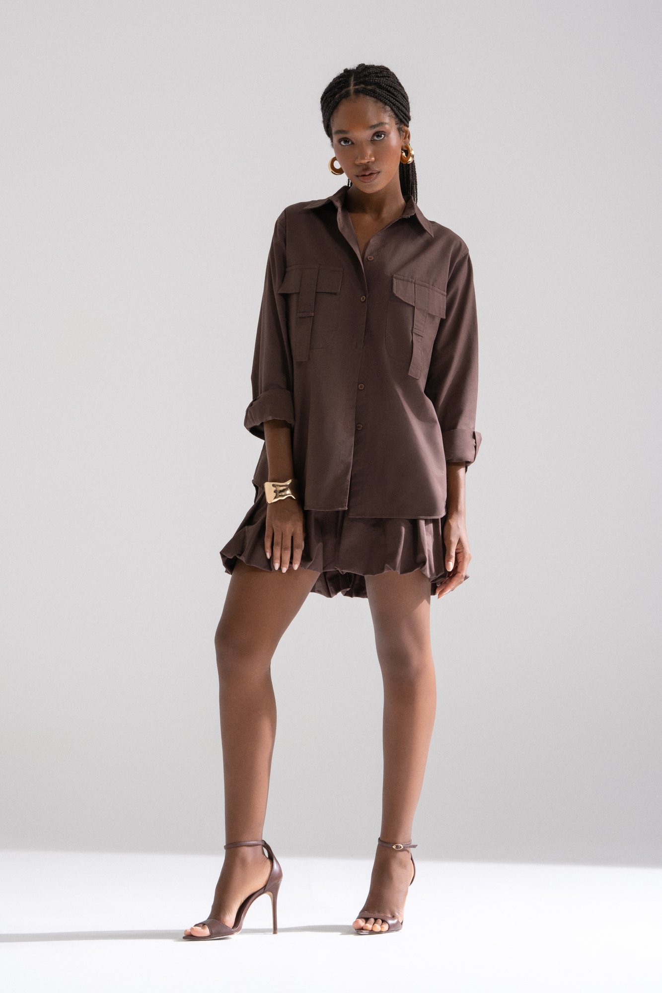 Camisa Manga Longa Oversized Jolene