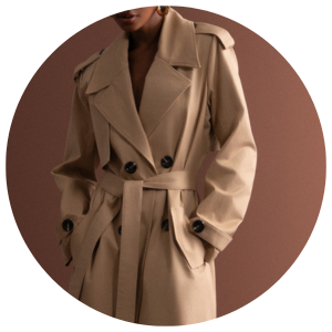 Trench Coat Zaya | Elegância Atemporal em Alfaiataria | Chuá Brand