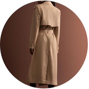 Trench Coat Zaya | Elegância Atemporal em Alfaiataria | Chuá Brand