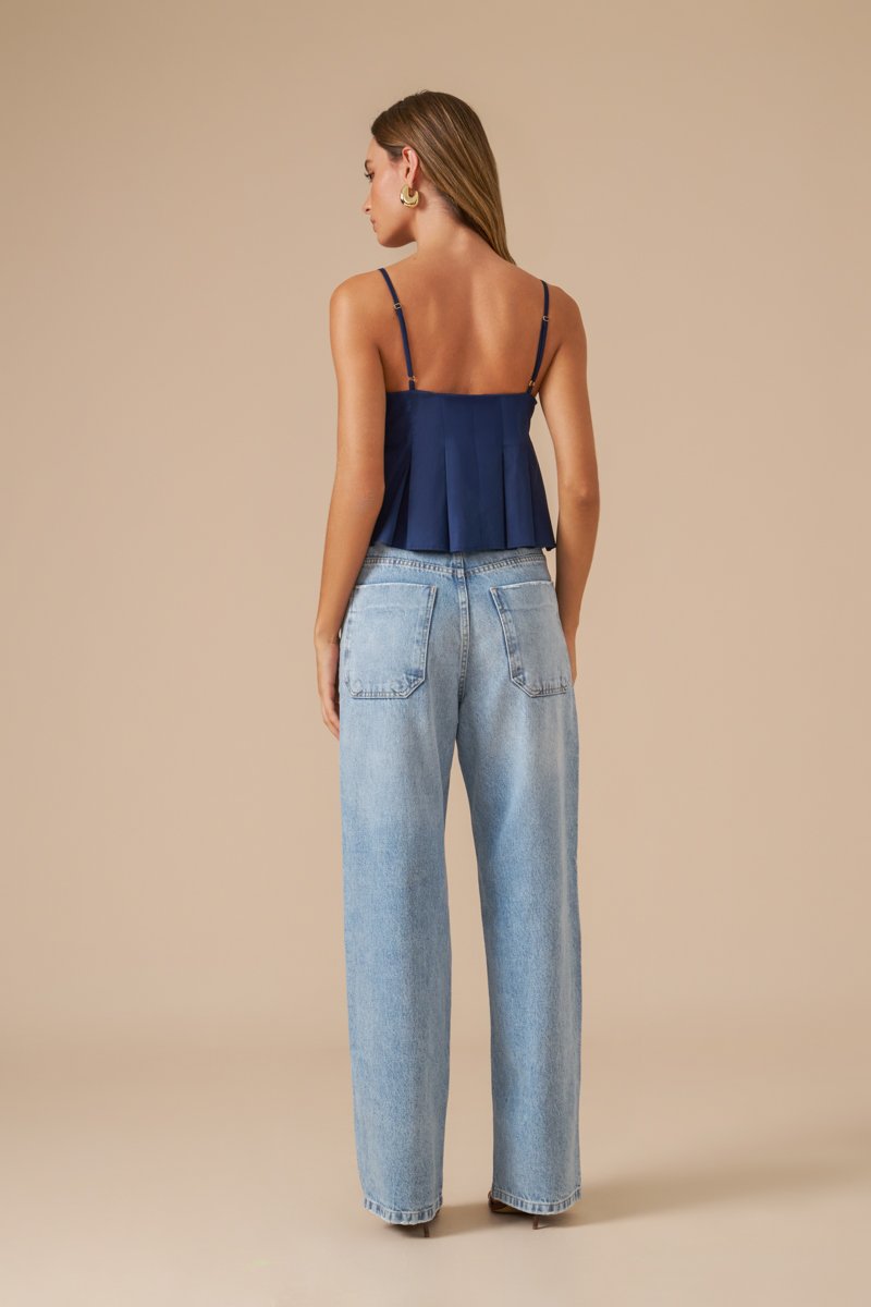 Calça Jeans Samantha | Reta, Versátil e Atemporal | Chuá Brand